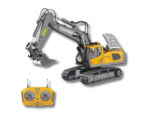 Excavadora RC Diecast - 11 Canales 1:50